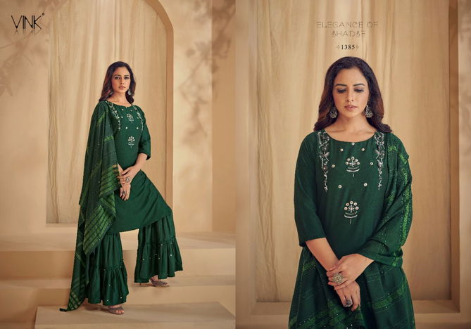 Violin 2 By Vink Readymade Sharara Suits Catalog